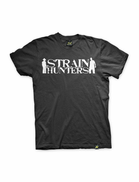 REMERA STRAIN HUNTERS NEGRO/BLANCO