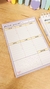 PLANNER SEMANAL BLOCAGEM - comprar online
