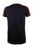 Camiseta Longline em Algodão Premium Strong com Recorte Vermelho nas Mangas na internet