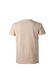 Camiseta Bege em Algodão Egípcio Soft Touch e Estampa Bold - YED Exclusive