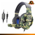 Headset Gamer - Gaming Headset - Verde Camuflado - SEZ -881 PRO