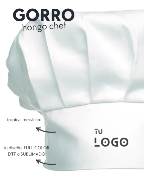 Gorro Chef • HONGO - comprar online