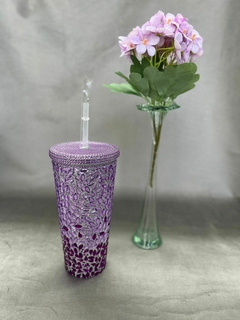 VASO CON STRASS 700ML