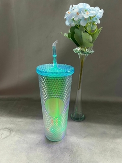 VASOS CON LUCES 900ml CON RELIEVE