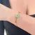 Pulseira Milano de Ouro Amarelo com Diamantes e Esmeralda - comprar online