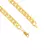 Pulseira Masculina de Ouro amarelo com Elos Cubanos e 19 cm - comprar online