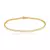 Pulseira Riviera de Ouro Amarelo em Diamantes