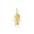 Pingente de Ouro modelo Menino oriental com 1 Diamante