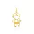 Pingente Menino de Ouro Amarelo