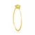 Anel Chuveiro de Ouro Amarelo com Diamantes - comprar online