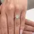 Anel Chuveiro de Ouro Branco com Diamantes na internet