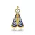 Pingente Nossa Senhora de Ouro Amarelo com Cristais