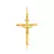 Pingente Crucifixo de Ouro Amarelo