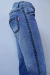 Jean ABORIGEN Tiro Bajo Elastizado - tienda online