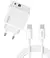 Carregador Duplo Rapido Turbo 20w Kaidi Usb + Usb-c Pd Qc para v8