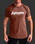 Camiseta Basic Signature Marrom - comprar online