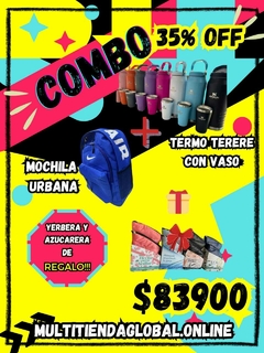 COMBO MOCHILA TERMO STANLEY Y SET ECOLOGICO!