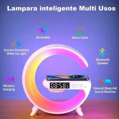 LAMPARA G INALAMBICA PARLANTE BLUETOOTH CARGADOR en internet