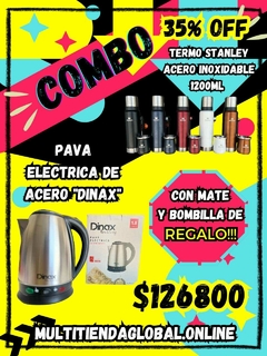 COMBO PAVA ELECTRICA+TERMO STANLEY+ REGALOS!