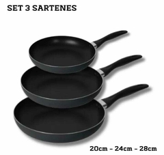 COCINA Anafe infrarrojo con set de 3 sartenes + juego de cubiertos x 24 piezas de REGALO! - tienda online