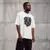 Imagem do Camiseta Oversized Premium Branca Coleção Animais Africanos Estampa Elefante do Marfim