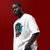 Camiseta Oversized Premium Branca Coleção Animais Africanos Estampa Leão ancestral