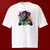 Camiseta Oversized Premium Branca e Preta Coleção César Tá em Casa Estampa Macaco Cesar na internet