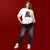 Camiseta Oversized Premium Branca e Preta Coleção César Tá em Casa Estampa Macaco Ensolarado - loja online