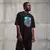 Camiseta Oversized Premium Branca Coleção Animais Africanos Estampa Camaleão Místico - comprar online