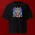 Camiseta Oversized Premium Branca Coleção Animais Africanos Estampa Coruja da Sabedoria - loja online