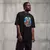 Imagem do Camiseta Oversized Premium Branca Coleção Animais Africanos Estampa Girafa da Alegria