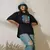 Camiseta Oversized Premium Branca Coleção Animais Africanos Estampa Leão ancestral - comprar online
