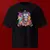 Camiseta Oversized Premium Branca e Preta Coleção César Tá em Casa Estampa Macaco Groove
