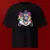 Camiseta Oversized Premium Branca e Preta Coleção César Tá em Casa Estampa Macaco Sorridente - loja online