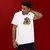 Imagem do Camiseta Tradicional Premium Branca Coleção África Personalidades Homem Lueji