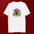 Camiseta Tradicional Premium Branca Coleção África Personalidades Homem Lueji - Loja Apaoká