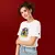 Camiseta Tradicional Premium Branca Coleção África Personalidades Homem Lueji