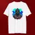 Camiseta Tradicional Premium Branca ou Preta Animais Africanos Camaleão Místico