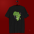 Camiseta Tradicional Premium Estampa África Continente Verde Apaoká - comprar online