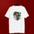 Camiseta Tradicional Premium Estampa África Continente Colorida Apaoká