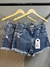 Shorts jeans desfiado