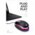 Mouse Óptico USB com LED para PC / Notebook 1000dpi com Fio Exbom MS-9 - comprar online