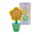Mini Ventilador Portátil Recarregável de Mesa Flower Pots Hmaston HM677-3 - comprar online
