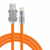 Imagem do Cabo de dados Lightning IOS Acabamento em Metal LED Kapbom KA-020-IOS