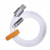 Cabo de dados Lightning Acabamento em Metal LED Exbom CBX-U3C16IP - comprar online