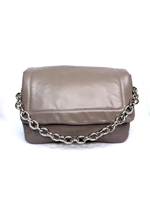 Bolsa Couro Grease Capuccino - comprar online