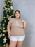 Tshirt Plus Size 100% Algodão Estampada " Não desista dos seus sonhos" - comprar online