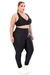 Calça Legging Feminina Black Out em Poliamida 3D Plus Size Cintura Alta - comprar online