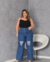 Calça Jeans Wide Leg Plus Size