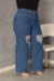 Calça Jeans Wide Leg Plus Size - loja online